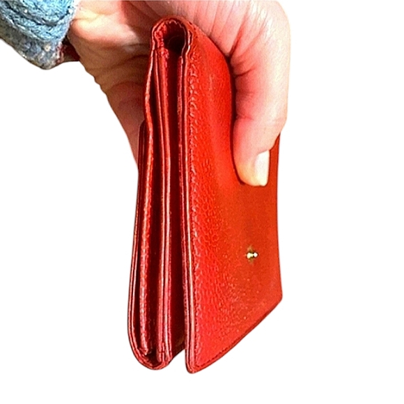 CHANEL AUTHENTIC CAVIAR CALFSKIN LEATHER WALLET GREAT CONDITION - Picture 3 of 10